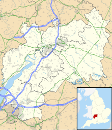 Aust Cliff is located in Gloucestershire