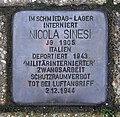 Stolperstein Nicola Sinesi, Hagen-Eckesey, Droste-Hülshoff-Straße 27