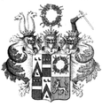 Wappen der Freiherren von Hoverbeck genannt von Schoenaich