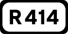 R414 road shield}}