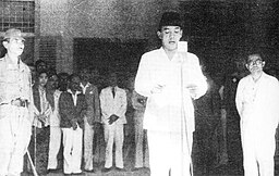 Indonesia declaration of independence 17 August 1945