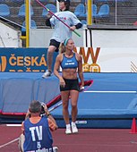 Jiřina Ptáčníková Rang neun mit 4,35 m