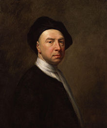 Jonathan Richardson coined the term 'art criticism' in 1719. Jonathan Richardson by Jonathan Richardson.jpg