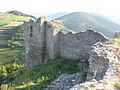 Fortezza di Koznik al di sopra del fiume Rasina sul pendio Kopaonik