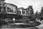 Operationshaus des Krupp-Krankenhauses an der Lazarettstraße um 1929