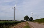 Windfarm at the Zilverlandseweg