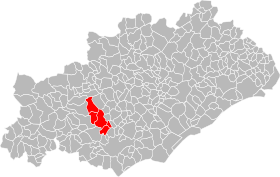 Localisation de Communauté de communesOrb et Taurou