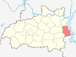 Pučežskij rajon – Mappa