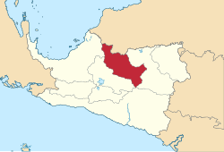 Location in Central Papua