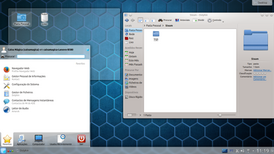 Рабочий стол Caixa Mágica 22 (KDE)