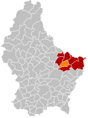 Localização de Consdorf em Luxemburgo