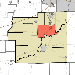 Location in Morgan County