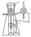 Martillo de vapor de simple efecto