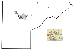 Location in Mesa County and the State of Colorado