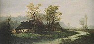 Pejzaż z zagrodą, 1878, Narodowe Muzeum Sztuki w Łodzi