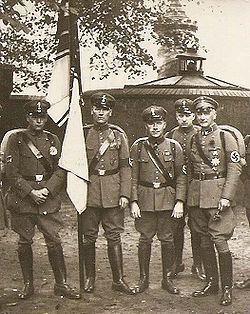 Stahlhelmin jäseniä kuvattuina vuonna 1934.