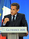 Nicolas Sarkozy at the 37th G8 Summit in Deauville Cropped.jpg