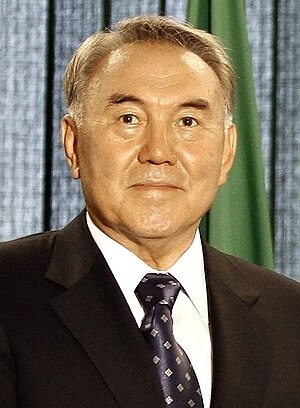 The president of Kazakhstan, Nursultan Nazarba...