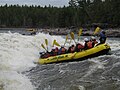 Whitewater rafting on the Ottawa River, Canada