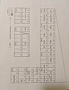 Ninth section of the cemetery map