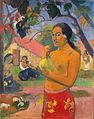 Поль Гоген, «Женщина с тропическим фруктом».
