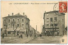 Lyon, place Ronde, cafés