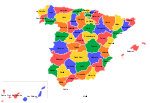 Miniatura para Provincies d'España