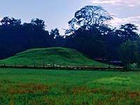 view of Ramagrama stupa