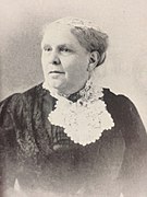 Rebecca N. Hazard, president of the American Woman's Suffrage Association (1826)