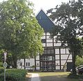 „Domhof“ Fachwerkgiebelhaus (Haus des ehemaligen gräflichen Stadt- und Amtsrichters)