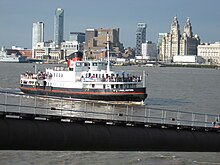 Royal Daffodil ship in Liverpool, Mersey Ferry Royal Daffodil ship in Liverpool.jpg
