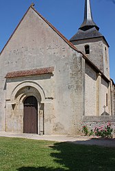 The church in Saint-Georges-de-Poisieux