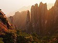 Sunrise at Sanqingshan, with the Giant Python Emerging from the Mountain