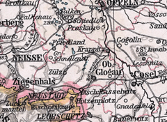 Plan powiatu Neustadt O.S.