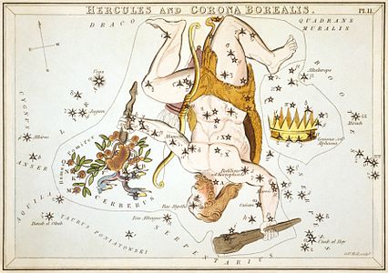 Картка 11. Геркулес та Північна Корона.