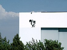 The Lockheed Martin Skunk Works hangar in Palmdale, California Skunkworks-logo.jpg