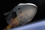 SpaceX Dragon v2 (Crew) artist depiction (16787988882)