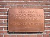 Plaquette in het NS-station