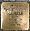 Stolperstein Emmerich Steinstraße 8 Erna Frederike Kempenich