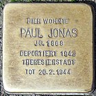 Stolperstein für Paul Jonas