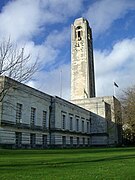 L'hôtel de ville (Guildhall), datant de 1934.