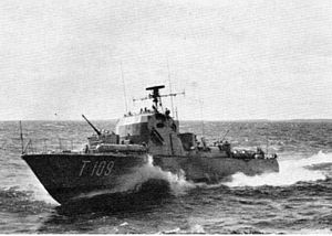 Torpedbåten Antares.