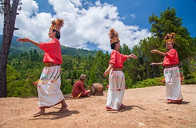 Tari pa'gellu khas suku Toraja