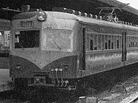 クハ86059 前面窓木製枠残存車 1965年