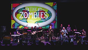 The Zombies performing in August 2017