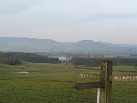 Tittesworth reservoir in the Staffordshire Moorlands