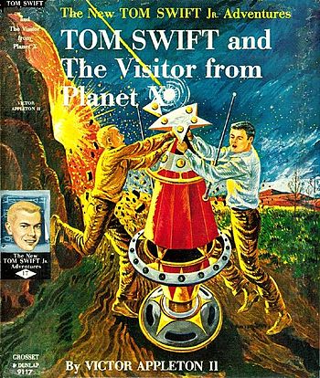 Tom Swift and The Visitor from Planet X - dust...