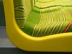 Detail van een stoel, een ontwerp van RCP Design Global.