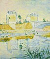 Die Seine mit der Pont de Clichy