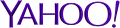 Yahoo! sin logo frå september 2013 til september 2019.